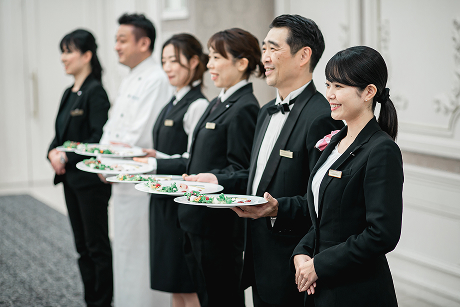 スタッフのおもてなし